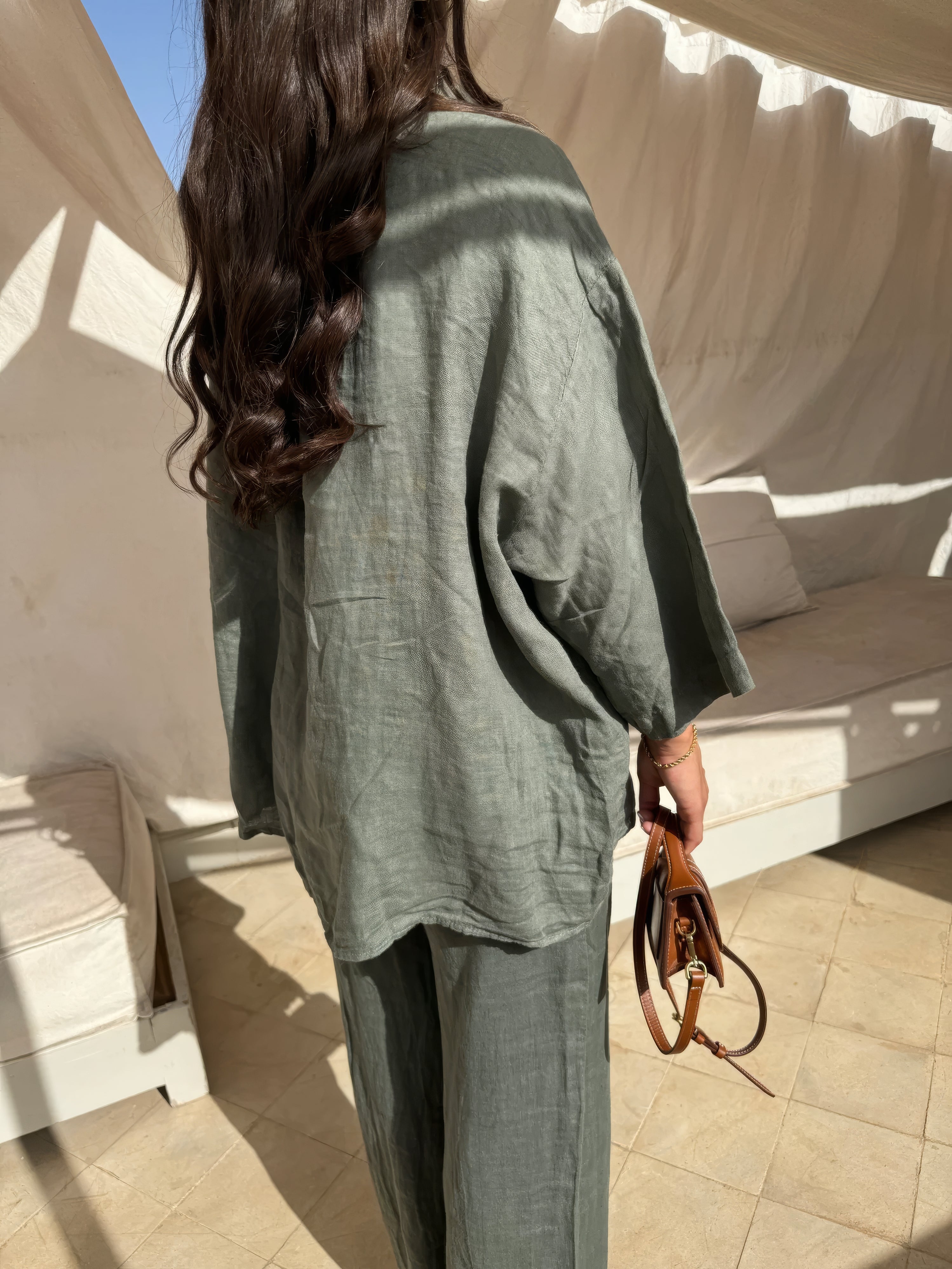 IBIZA - LINEN SET 